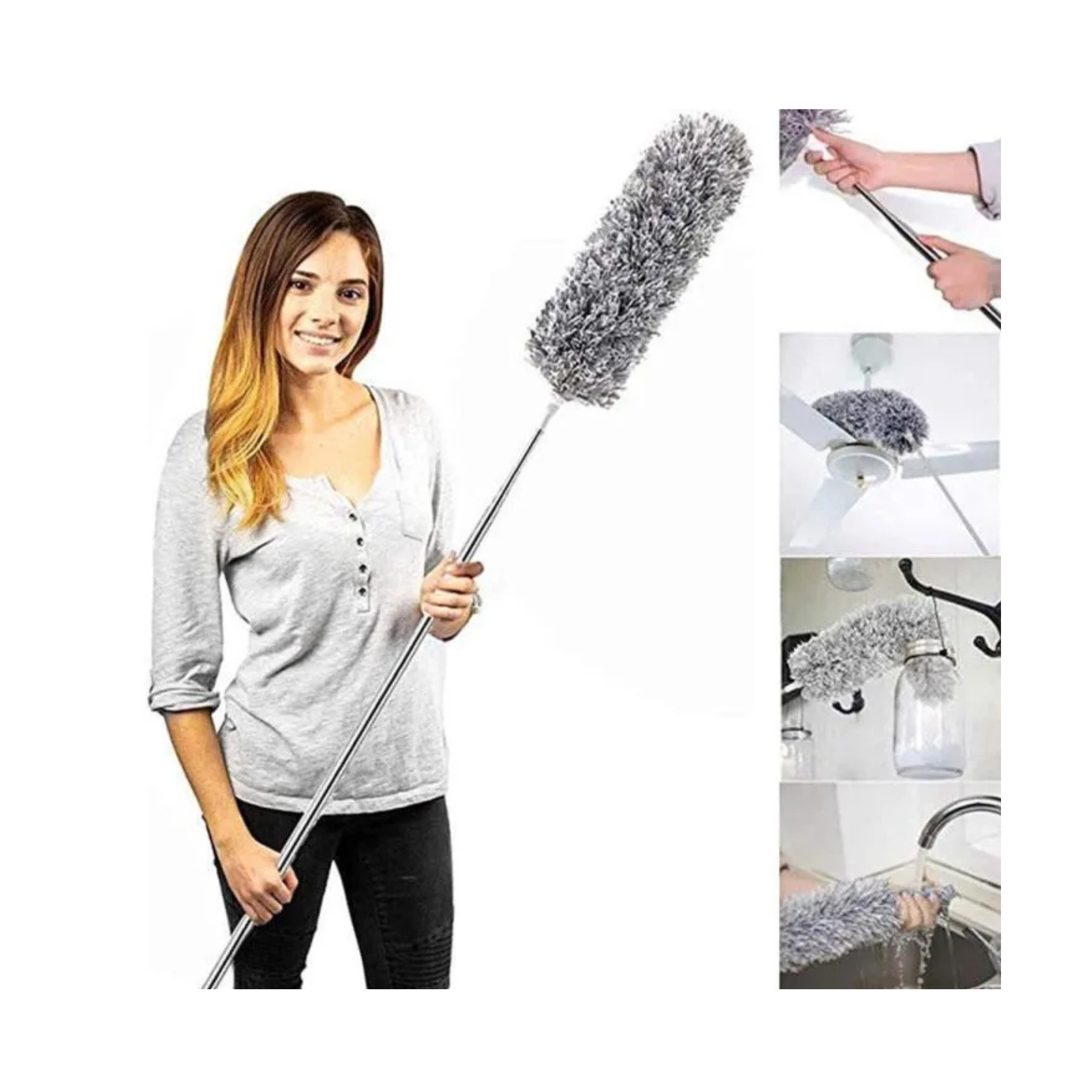 Microfiber Feather Extendable & Bendable Duster