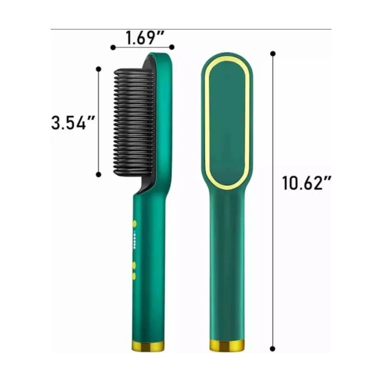 Hair Straightener Brush 2 In 1