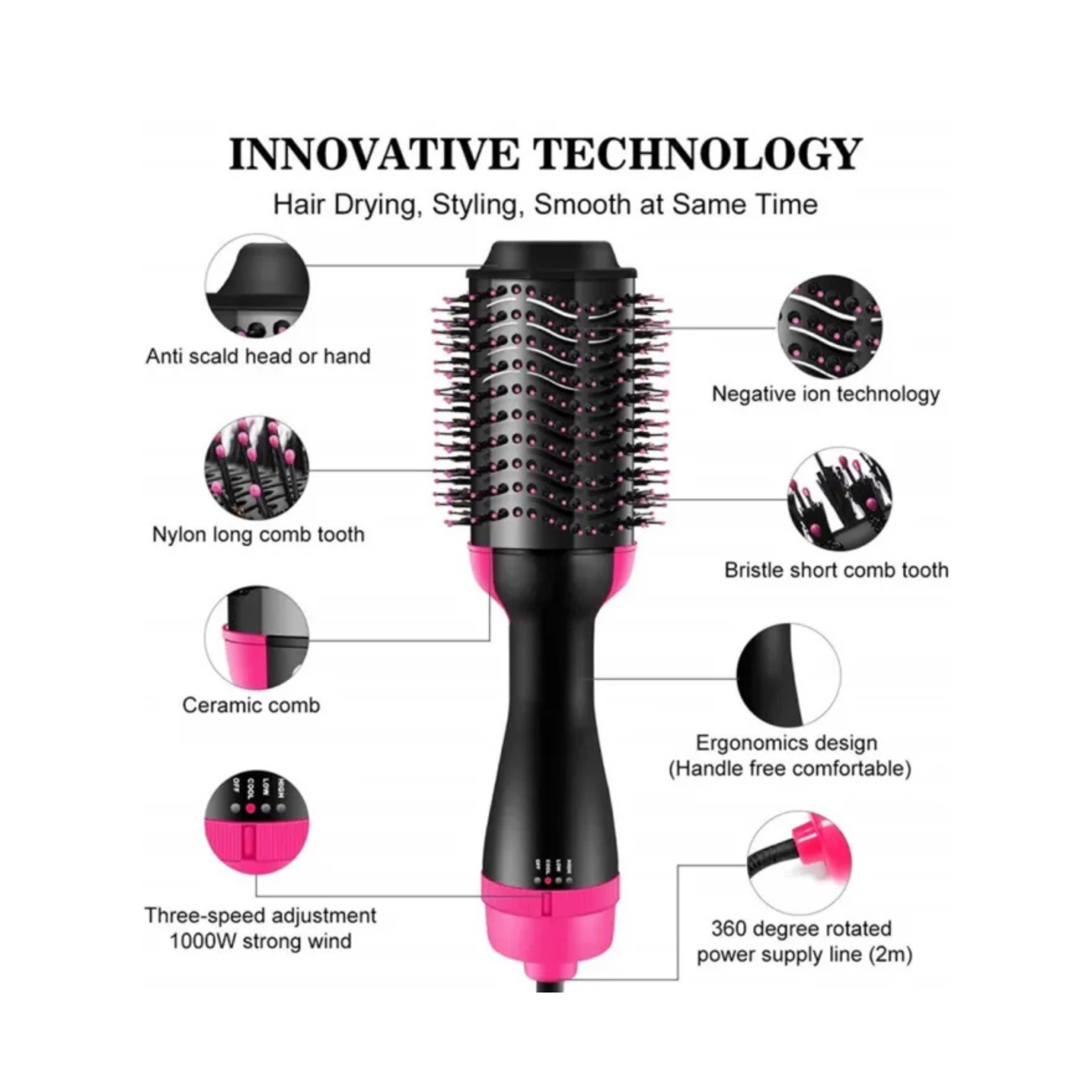 Original One Step Hair Dryer and Styler