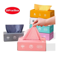 20pcs/box Microfiber Towel Absorbent Kitchen Cleaning Dishcloth