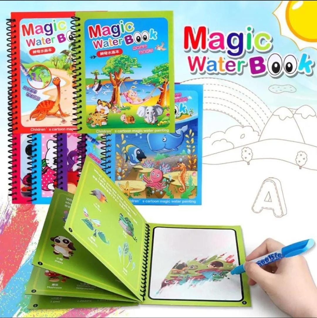 Magic Water Color Book