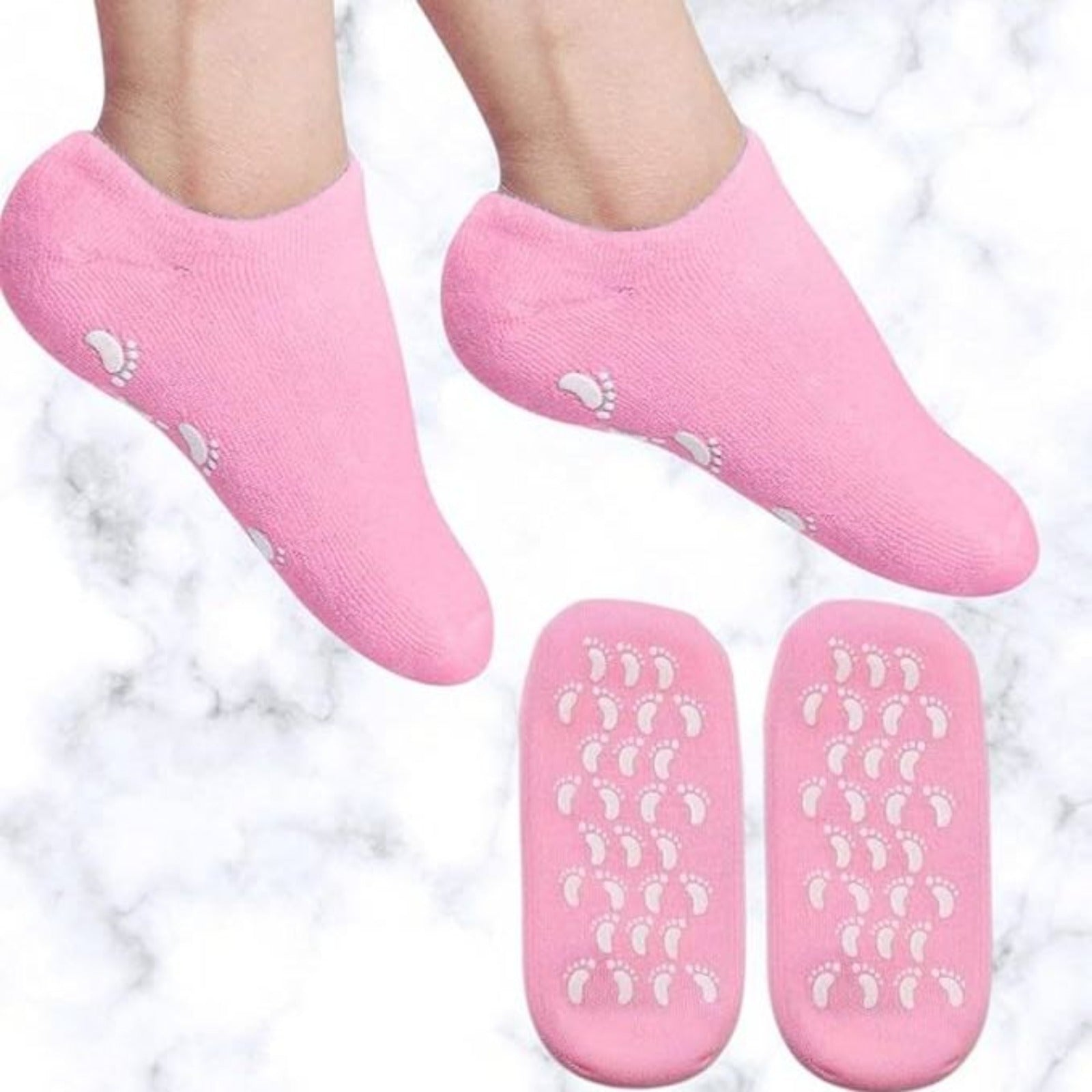 Reusable Silicone Spa Gel Socks