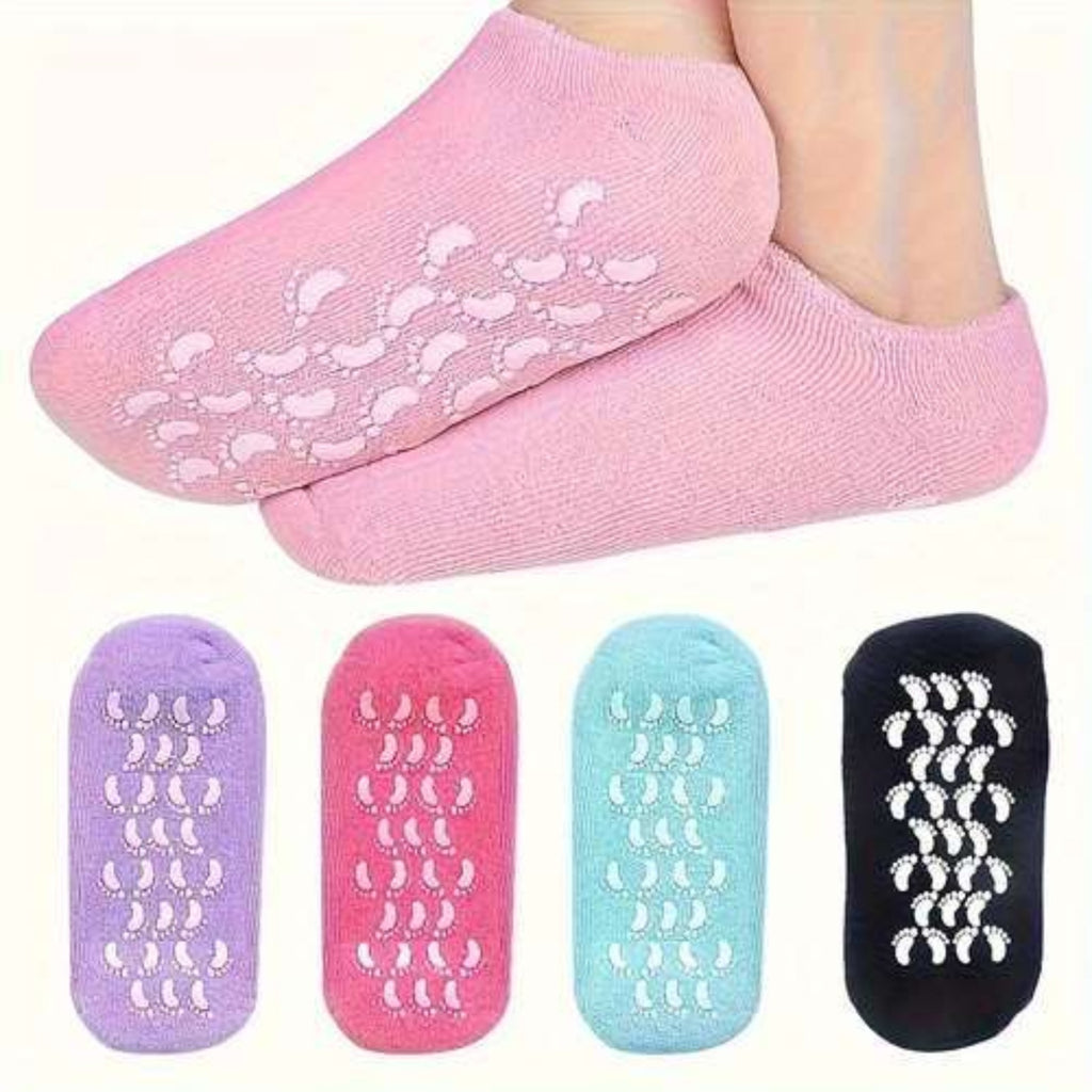 Reusable Silicone Spa Gel Socks
