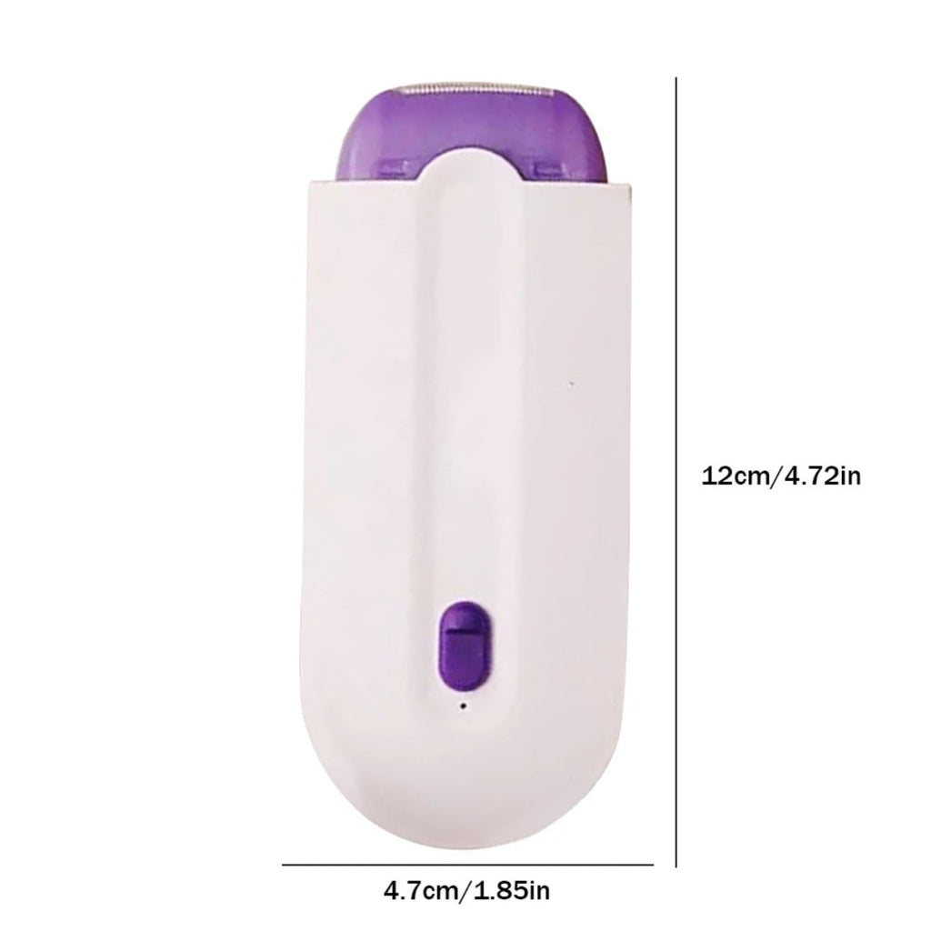 Finishing Touch 2-in-1 LED Rechargeable Trimmer – Hair & Face Removal Machine for Women